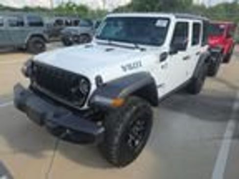 Certified 2025 Jeep Wrangler Unlimited Sport S 4xe AWD/4WD image 1