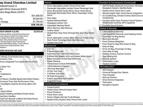 Used 2023 Jeep Grand Cherokee Limited w/ Luxury Tech Group II image 4