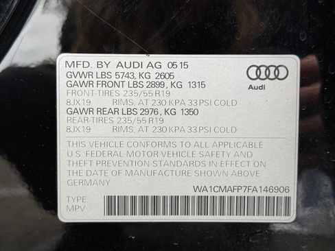 Used 2015 Audi Q5 TDI Premium Plus w/ Technology Package AWD/4WD image 42