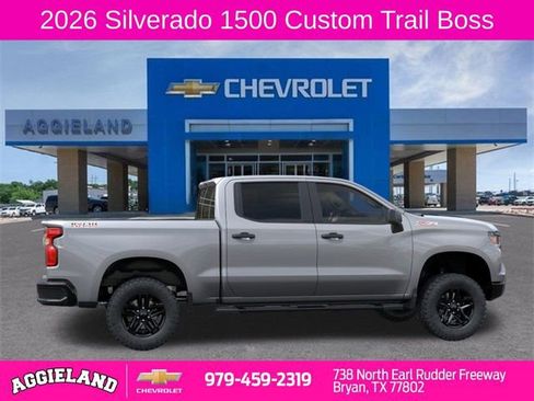 New 2026 Chevrolet Silverado 1500 Custom Trail Boss w/ LPO, Dark Essentials Package image 5