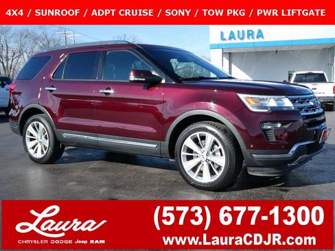 Used 2018 Ford Explorer Limited w/ Equipment Group 301A image 1