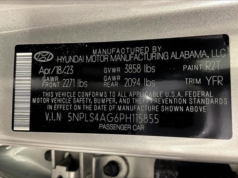 Certified 2023 Hyundai Elantra SEL w/ Convenience Package FWD image 18