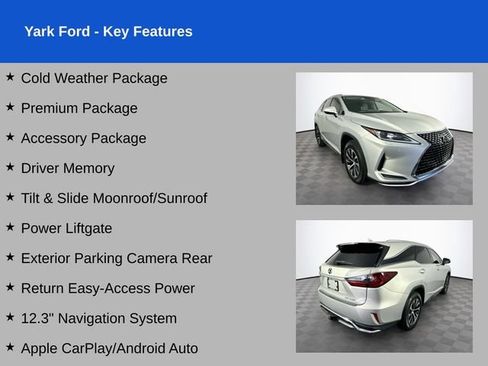 Used 2021 Lexus RX 350L Premium w/ Premium Package AWD/4WD image 2
