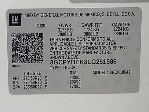 Used 2020 Chevrolet Silverado 1500 Custom w/ Custom Value Package AWD/4WD image 33