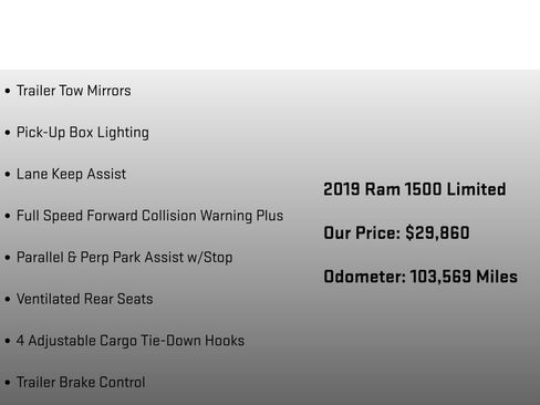 Used 2019 RAM 1500 Limited image 27
