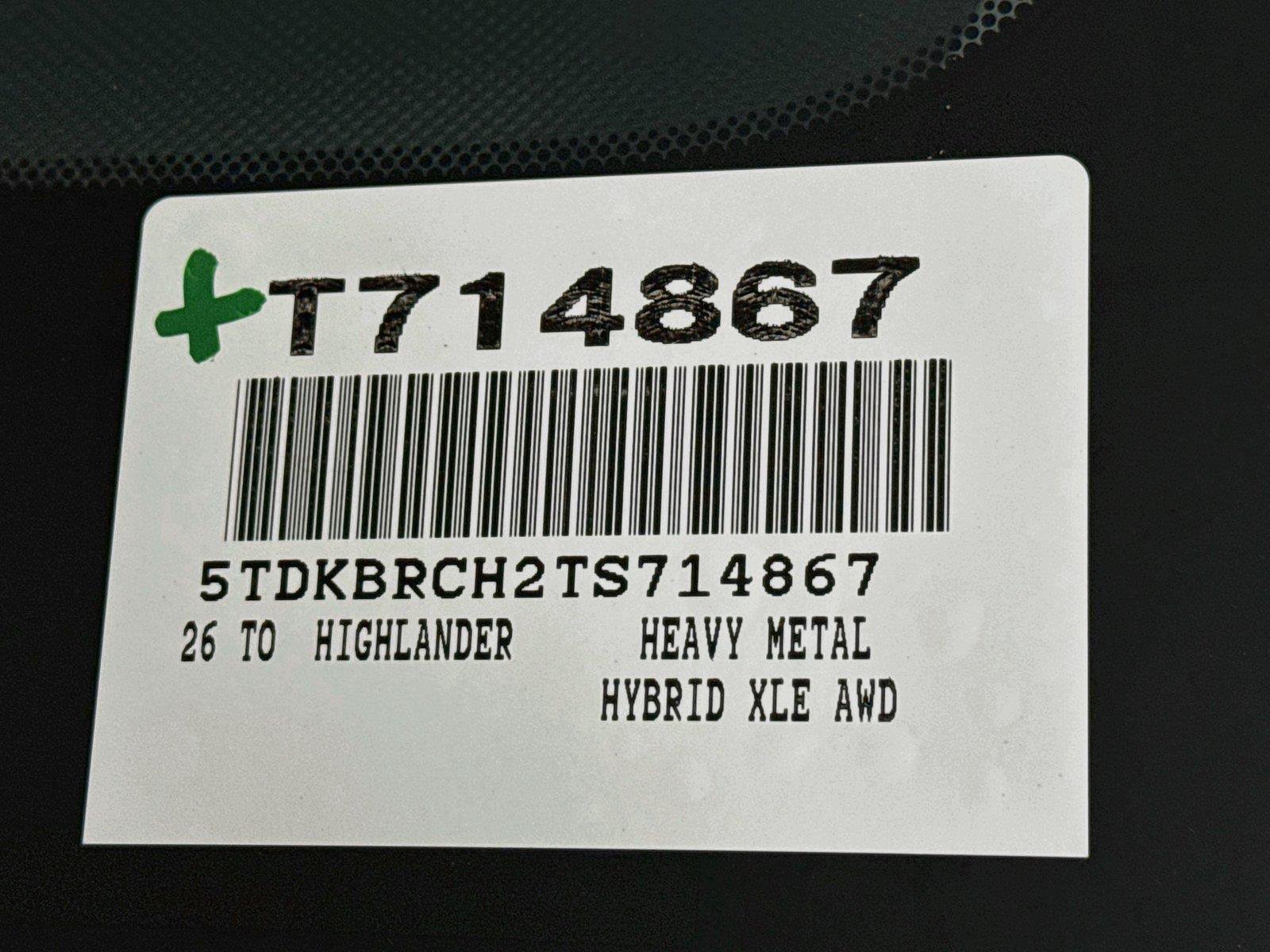 Certified 2026 Toyota Highlander XLE AWD/4WD image 46