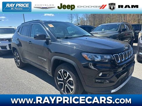 Used 2022 Jeep Compass Limited AWD/4WD image 1