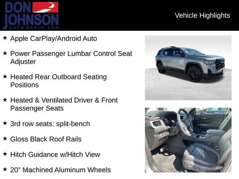 Used 2023 GMC Acadia SLT w/ Elevation Edition AWD/4WD image 21