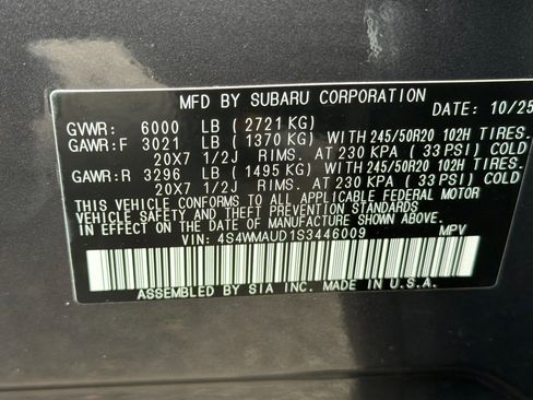 New 2025 Subaru Ascent Touring w/ Popular Package #1 image 27