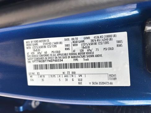 Certified 2022 Ford F250 XLT AWD/4WD image 21