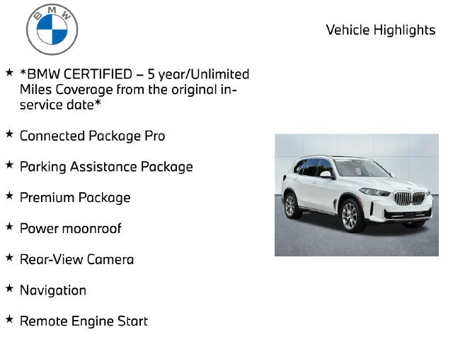 Certified 2025 BMW X5 xDrive40i w/ Premium Package AWD/4WD image 10