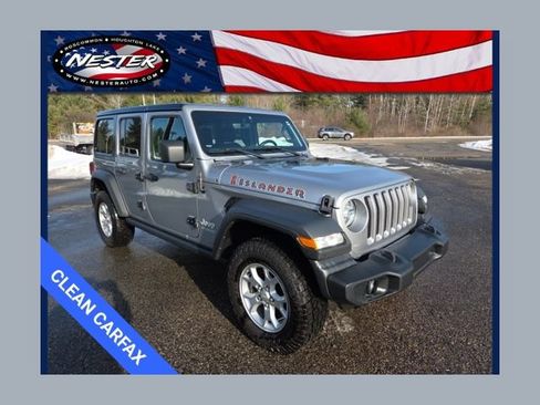 Used 2021 Jeep Wrangler Unlimited Islander w/ Uconnect 4C Nav & Sound Group image 1