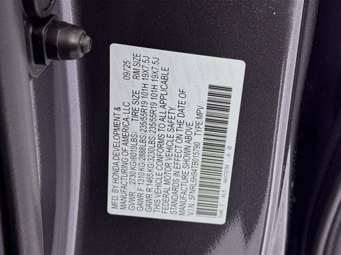 New 2026 Honda Odyssey Elite image 35