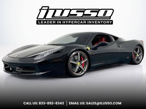 Used 2014 Ferrari 458 Italia Coupe RWD image 1
