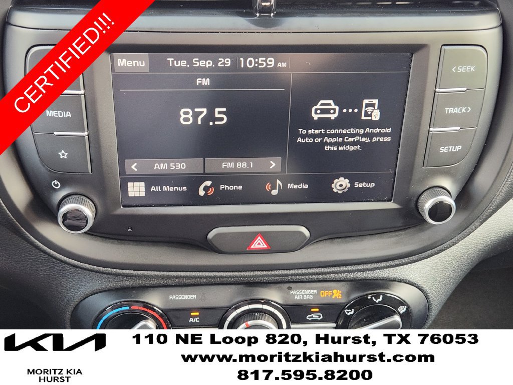 Certified 2025 Kia Soul LX w/ LX Technology Package FWD image 7