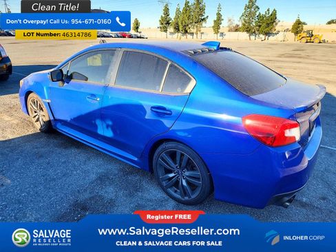 Used 2017 Subaru WRX Limited w/ Popular Package #1 image 3