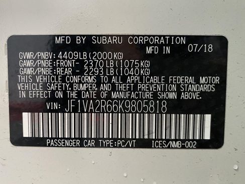 Used 2019 Subaru WRX STI AWD/4WD image 28