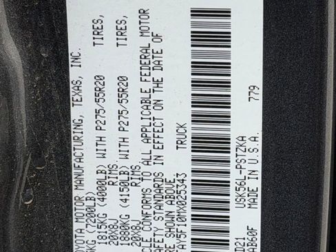 Used 2021 Toyota Tundra 1794 Edition AWD/4WD image 36
