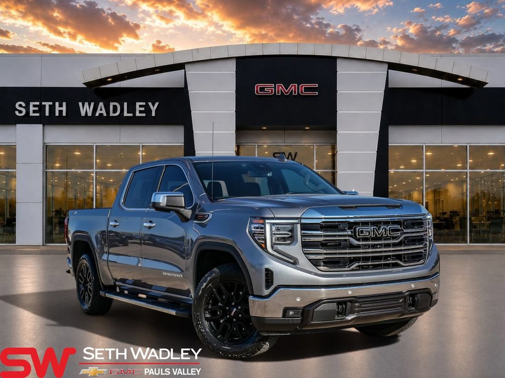 Used 2025 GMC Sierra 1500 SLT w/ SLT Premium Plus Package AWD/4WD image 1