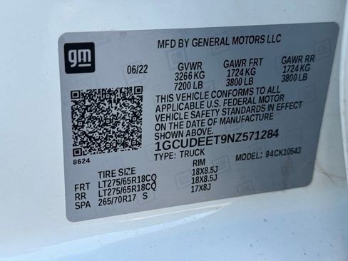 Certified 2022 Chevrolet Silverado 1500 RST w/ Diesel Off-Road Package image 26