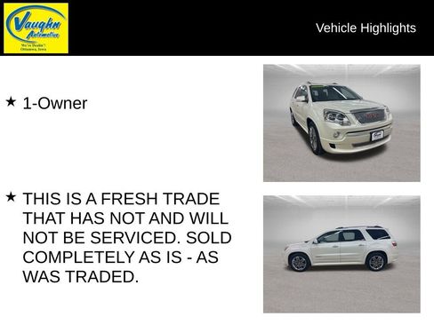 Used 2012 GMC Acadia Denali image 2