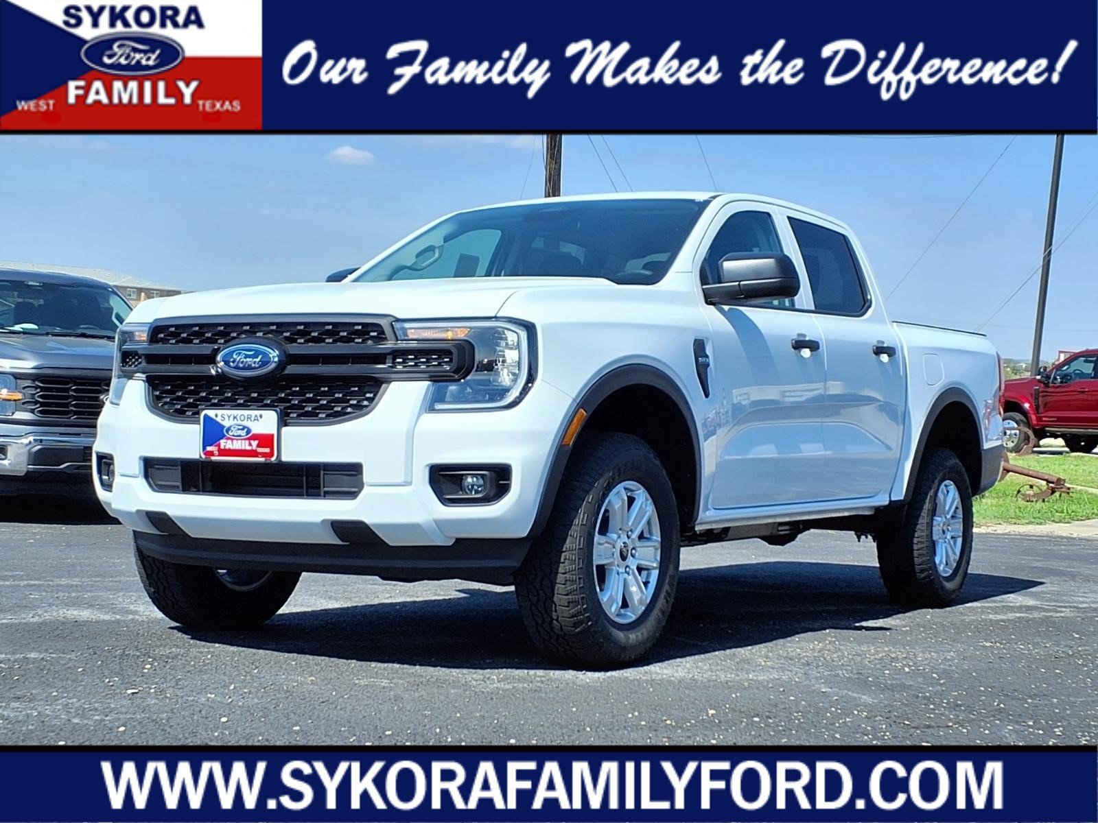 New 2026 Ford Ranger XL w/ Trailer Tow Package RWD image 1