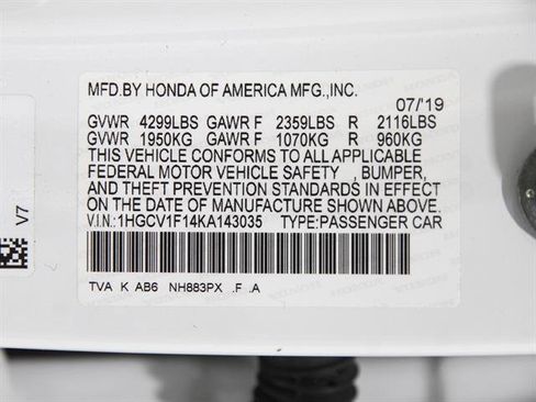 Used 2019 Honda Accord LX image 22