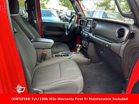 Certified 2022 Jeep Wrangler Unlimited Sport AWD/4WD image 10