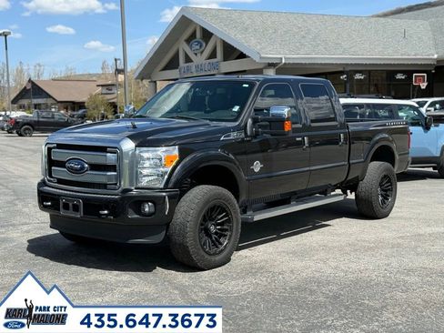 Used 2015 Ford F350 Platinum w/ FX4 Off-Road Package image 1