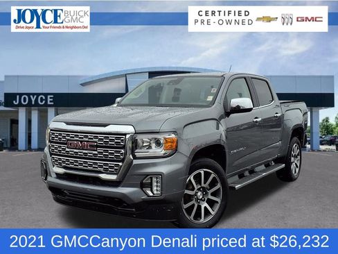 Certified 2021 GMC Canyon Denali image 1