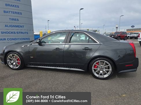 Used 2014 Cadillac CTS V w/ Wood Trim Package RWD image 7