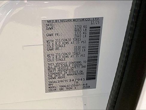 New 2026 INFINITI QX60 Luxe w/ Cargo Package image 23