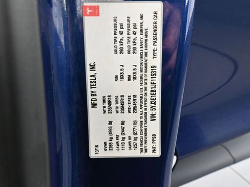 Used 2018 Tesla Model 3 Long Range image 46