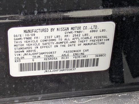 Used 2010 INFINITI EX35 Journey image 17