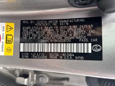 Used 2019 Lexus ES 350 F Sport image 34