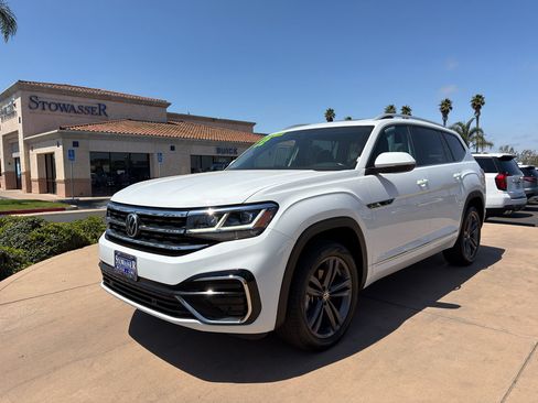 Used 2022 Volkswagen Atlas SEL R-Line AWD/4WD image 1