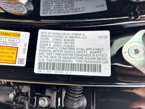 New 2026 Honda Accord Sport image 31