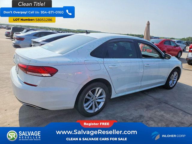 Used 2021 Volkswagen Passat 2.0T S w/ Luggage Net & Mats Package FWD image 4