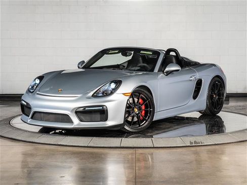 Certified 2016 Porsche Boxster Spyder RWD image 1