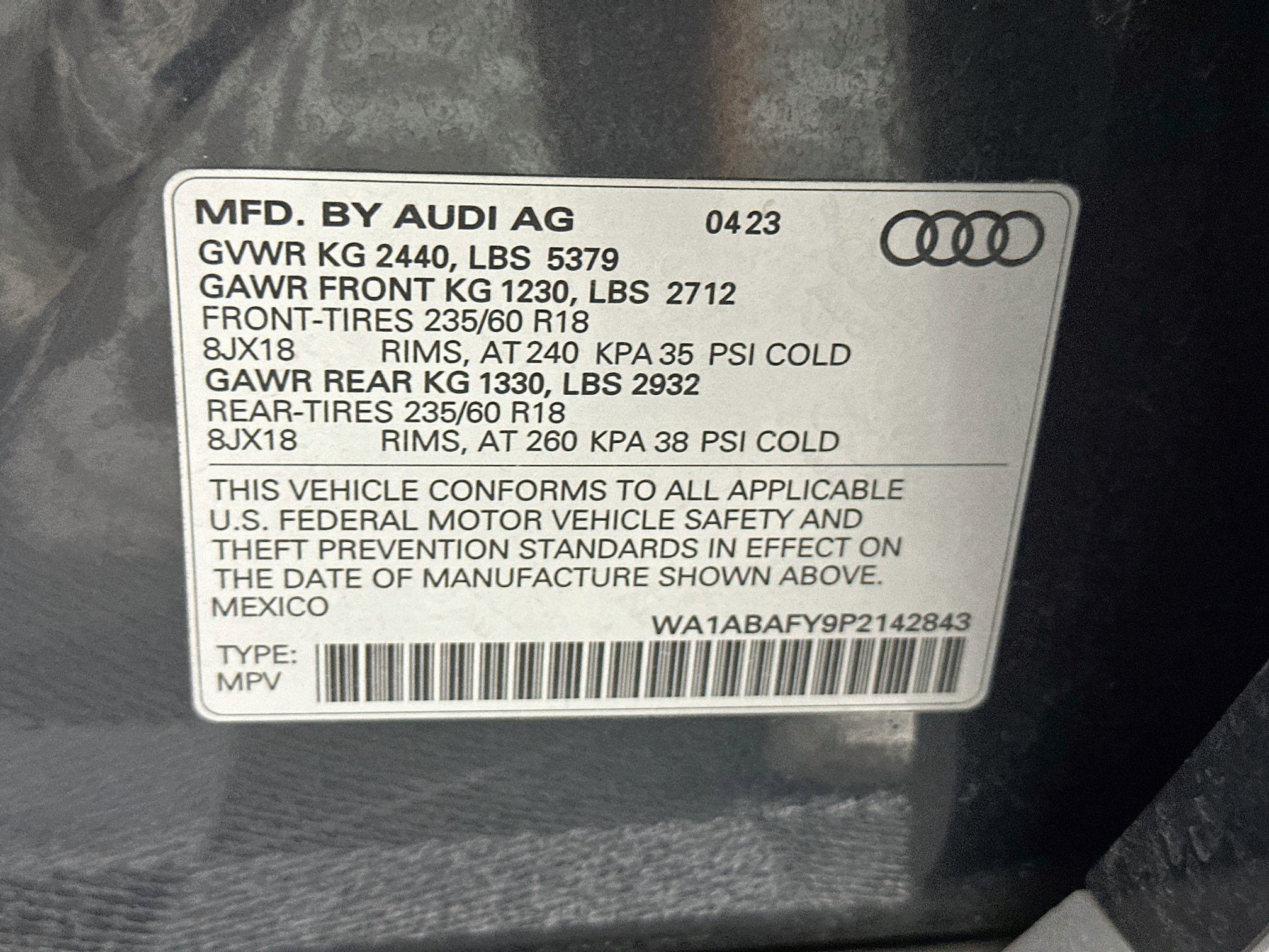 Used 2023 Audi Q5 2.0T Premium w/ Convenience Package AWD/4WD image 12