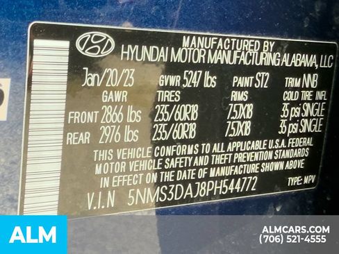 Used 2023 Hyundai Santa Fe SEL w/ Premium Package AWD/4WD image 15