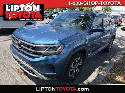 Used 2021 Volkswagen Atlas SEL Premium AWD/4WD image 1