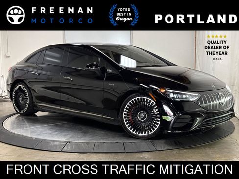 Used 2023 Mercedes-Benz EQE AMG 4MATIC Sedan image 1