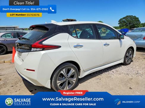 Used 2020 Nissan Leaf SL Plus FWD image 4