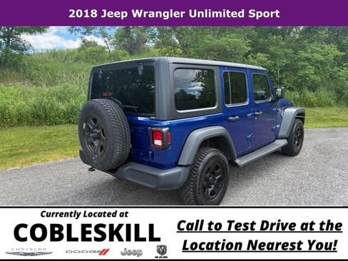 Used 2018 Jeep Wrangler Unlimited Sport AWD/4WD image 4