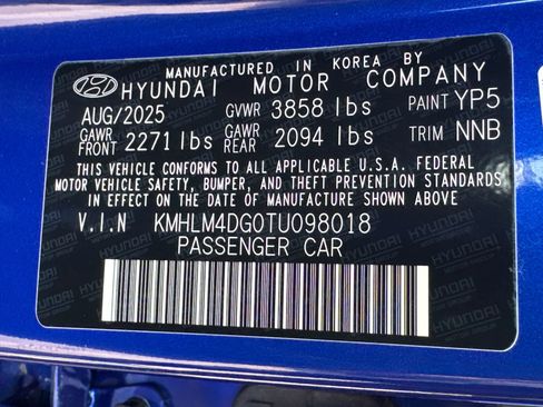 Certified 2026 Hyundai Elantra Sport FWD image 31
