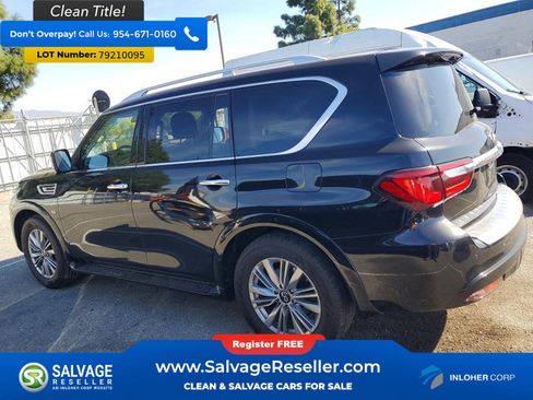Used 2020 INFINITI QX80 Luxe w/ Proassist Package image 3