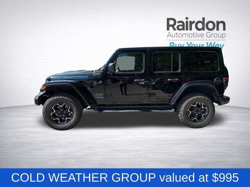 Used 2021 Jeep Wrangler Unlimited Rubicon 4xe w/ Cold Weather Group AWD/4WD image 4
