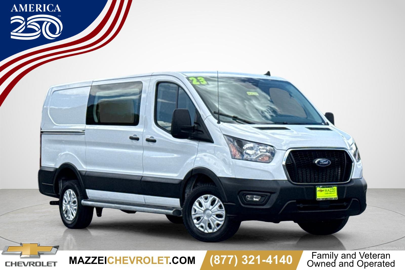 Used 2023 Ford Transit 250 Low Roof w/ Exterior Upgrade Package RWD image 1
