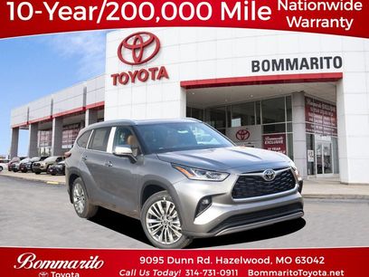 New 2026 Toyota Highlander Platinum